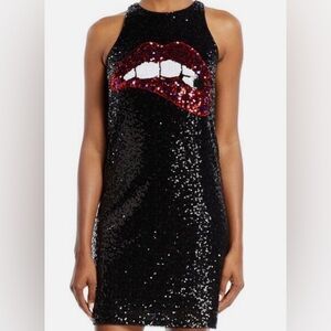 Aiden Black Sequin Dress